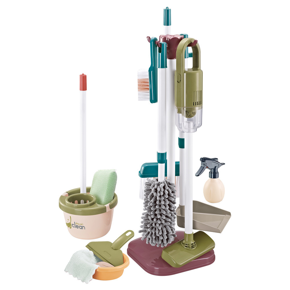 Image of Játék takarító szett álló porszívóval