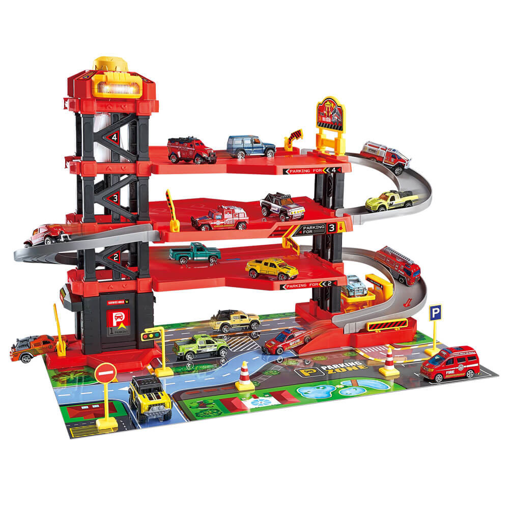 Image of Játék tűzoltó garázs