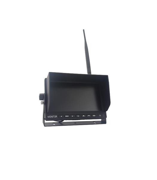 Image of 4 csatornás vezeték nélküli kamera szett monitorral - SMP PZ607W